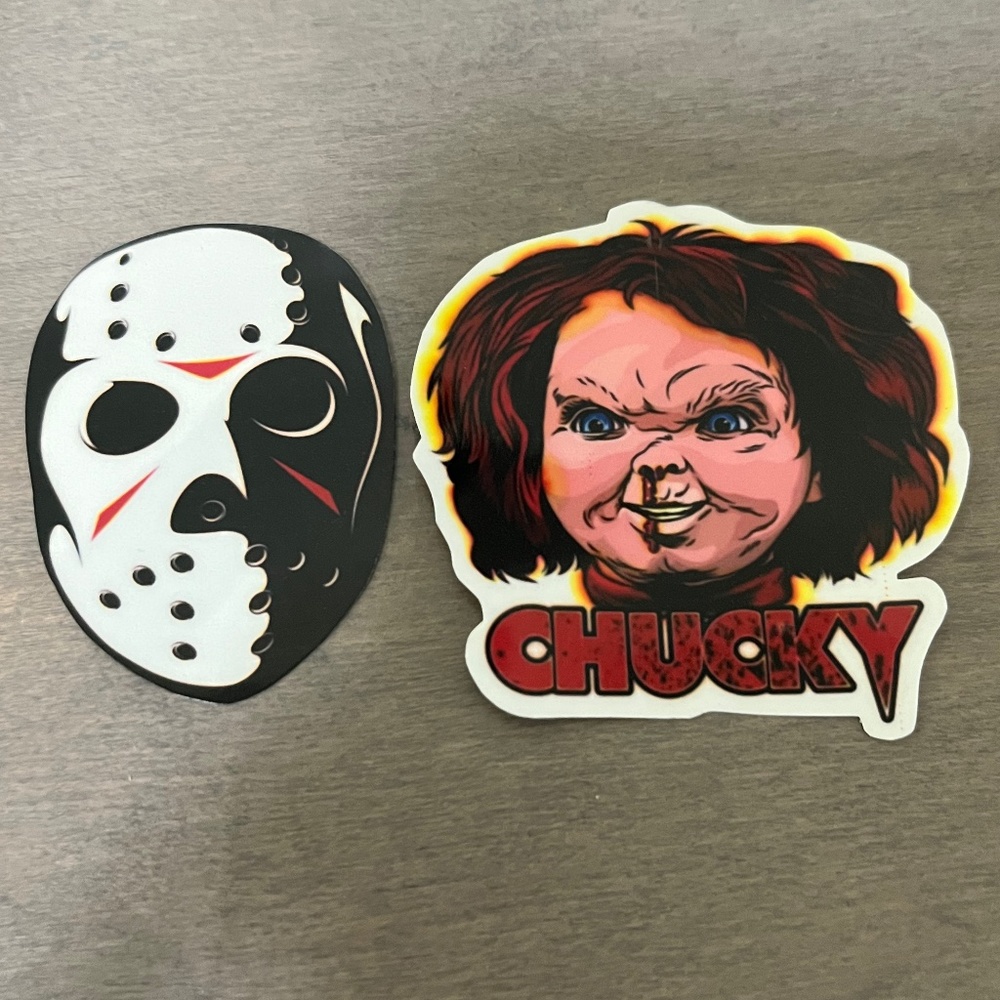 Jason & Chucky Stickers